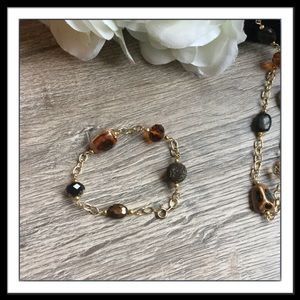 Chiaroscuro Designs mixed bead bracelet